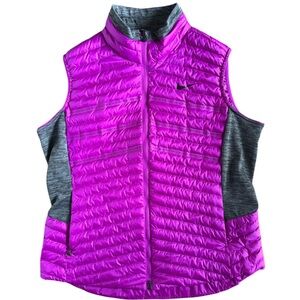 Nike Aeroloft Vest Women’s XL – Magenta / Grey – Lightweight
